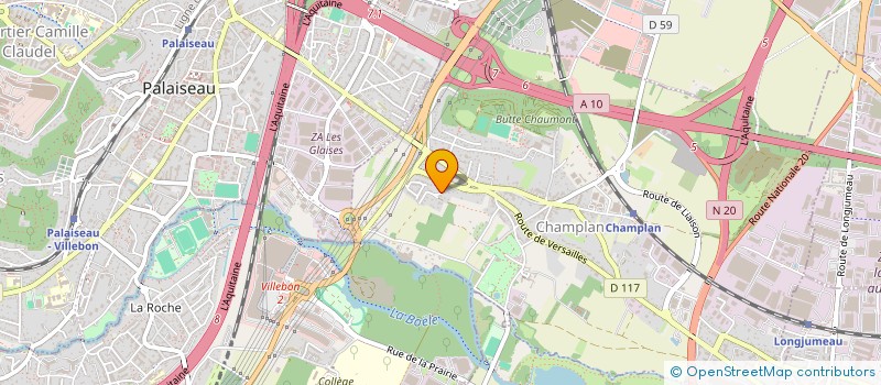 localisation de l'entreprise MONSIEUR JEAN VALIN  CHAMPLAN