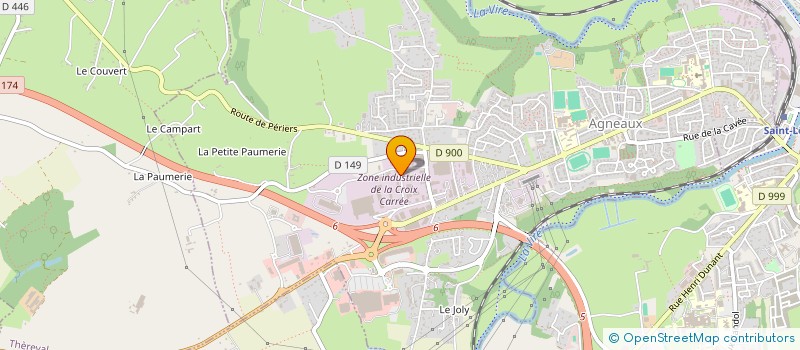 localisation de l'entreprise MONSIEUR JEAN VALLANCON  AGNEAUX