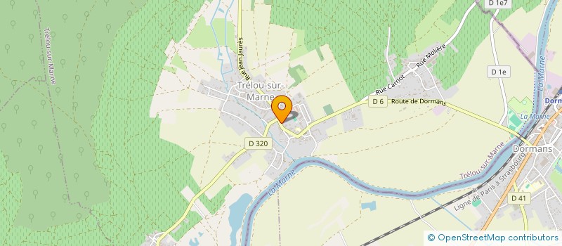 localisation de l'entreprise MONSIEUR JEAN VALLET à TRELOU-SUR-MARNE