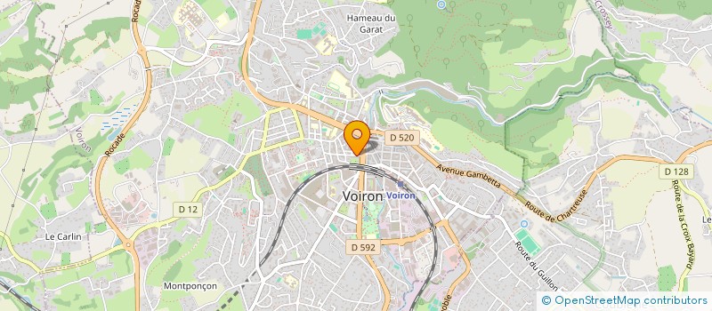 localisation de l'entreprise MONSIEUR JEAN VALLON à VOIRON