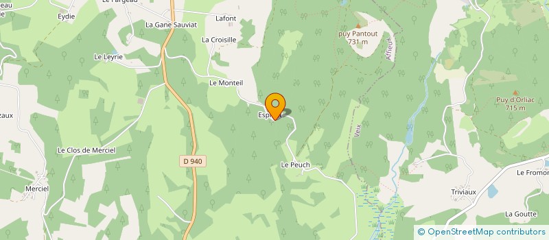 localisation de l'entreprise MONSIEUR JEAN VAN BELLE  AFFIEUX