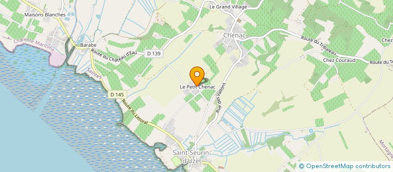 localisation de l'entreprise MONSIEUR JEAN VAN TOL  CHENAC-SAINT-SEURIN-D'UZET