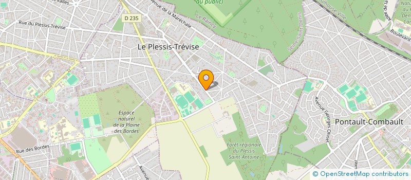 localisation de l'entreprise MONSIEUR JEAN VANCRAEYENEST à LE PLESSIS-TREVISE
