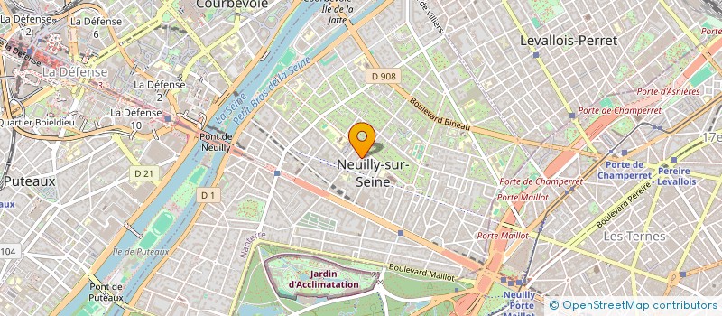 localisation de l'entreprise MONSIEUR JEAN VANDENBEUSCH à NEUILLY-SUR-SEINE