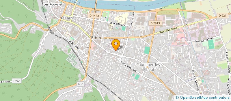 localisation de l'entreprise MONSIEUR JEAN VANDENBOSSCHE  CAUDEBEC-LES-ELBEUF