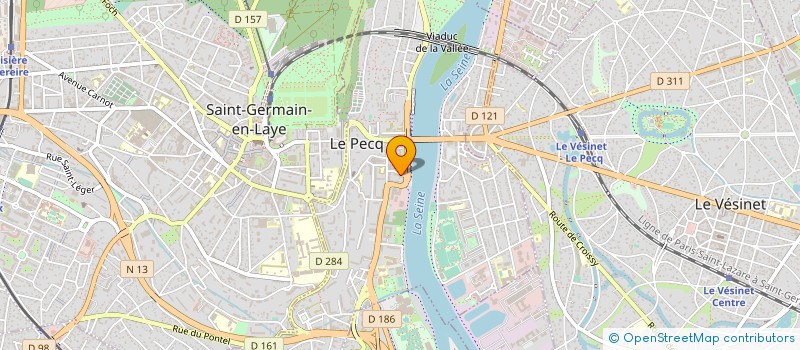 localisation de l'entreprise MONSIEUR JEAN VANDENDOORN  LE PECQ