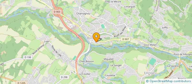 localisation de l'entreprise MONSIEUR JEAN VANDERDONCK  BONNE