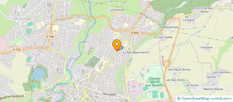 localisation de l'entreprise MONSIEUR JEAN VANNIER à FOUGERES