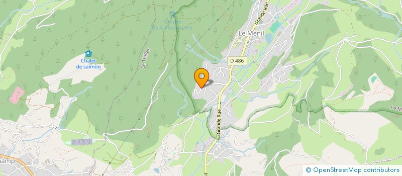 localisation de l'entreprise MONSIEUR JEAN VANNSON  LE MENIL