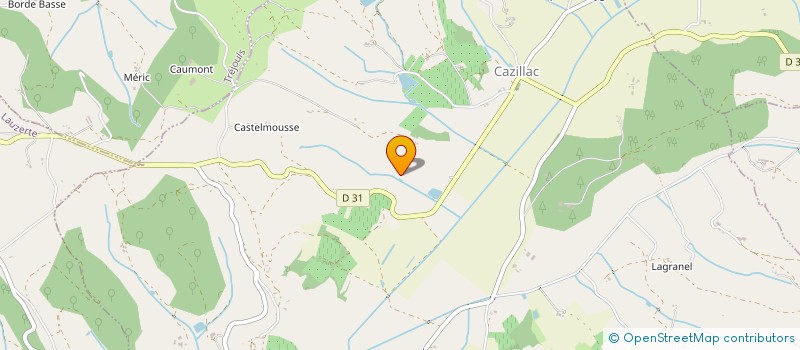 localisation de l'entreprise MONSIEUR JEAN VANOLI  CAZES-MONDENARD