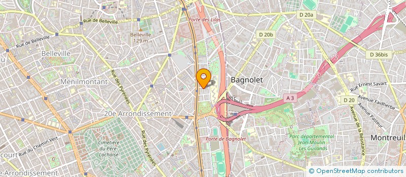 localisation de l'entreprise MONSIEUR JEAN VANTREPOTTE à PARIS