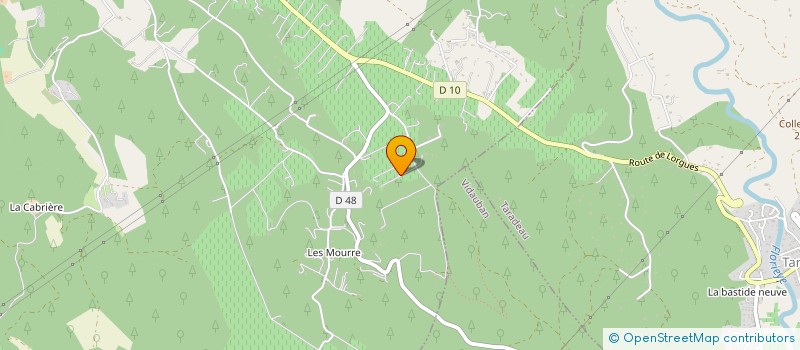 localisation de l'entreprise MONSIEUR JEAN VARGIN  LORGUES