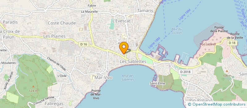 localisation de l'entreprise MONSIEUR JEAN VARIN  LA SEYNE SUR MER