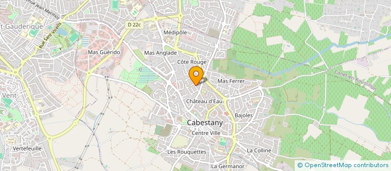 localisation de l'entreprise MONSIEUR JEAN VARIN à CABESTANY