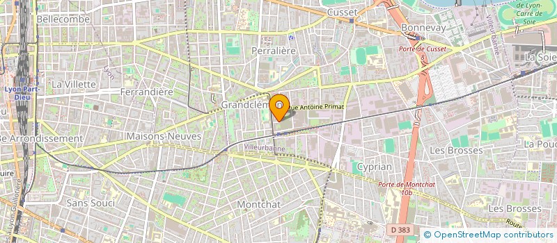 localisation de l'entreprise MONSIEUR JEAN VARON à VILLEURBANNE