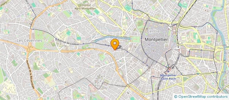 localisation de l'entreprise MONSIEUR JEAN VASSAS à MONTPELLIER