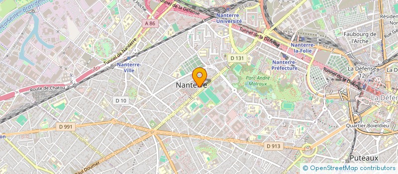 localisation de l'entreprise MONSIEUR JEAN VASSEUR à NANTERRE