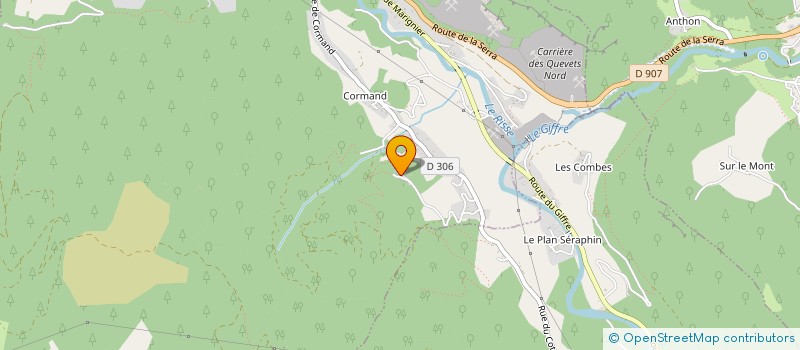 localisation de l'entreprise MONSIEUR JEAN VAUTHIER  SAINT-JEOIRE