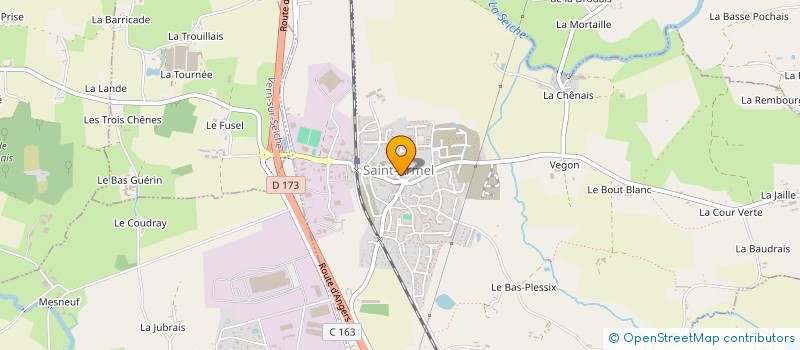 localisation de l'entreprise MONSIEUR JEAN VAUVEL à SAINT-ERBLON