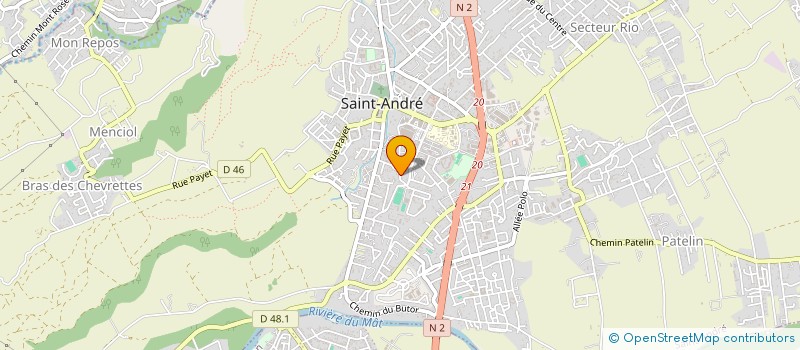 localisation de l'entreprise MONSIEUR JEAN VEE à SAINT-ANDRE