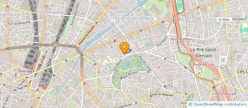 localisation de l'entreprise MONSIEUR JEAN VEES  PARIS