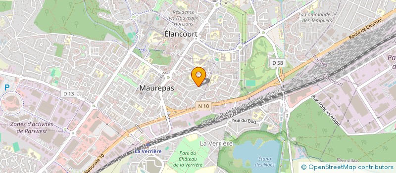 localisation de l'entreprise MONSIEUR JEAN VELEZ  MAUREPAS