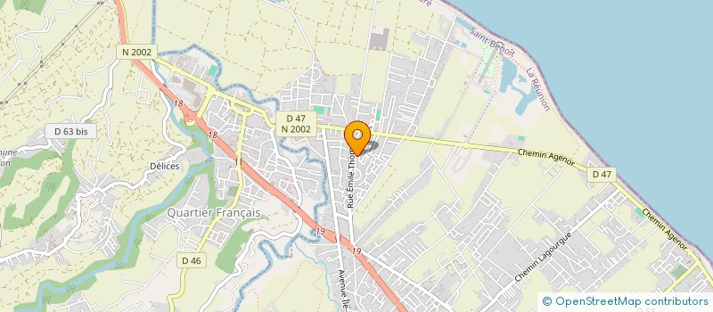 localisation de l'entreprise MONSIEUR JEAN VELLAYOUDOM  BRAS-PANON