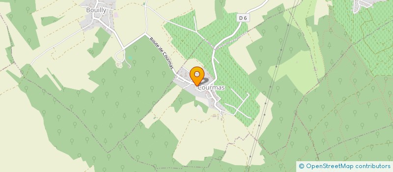 localisation de l'entreprise MONSIEUR JEAN VELLY  COURMAS