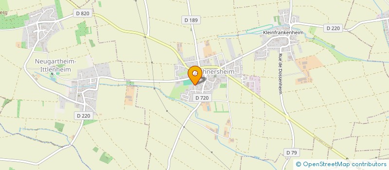 localisation de l'entreprise MONSIEUR JEAN VELTEN  SCHNERSHEIM