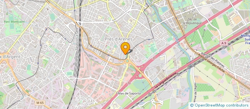 localisation de l'entreprise MONSIEUR JEAN VELUT à MONTPELLIER