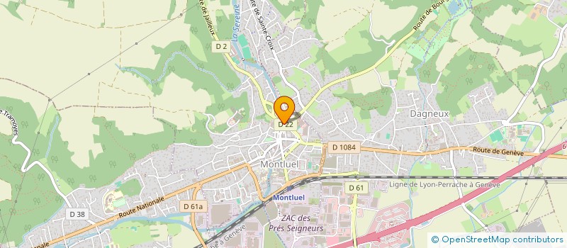 localisation de l'entreprise MONSIEUR JEAN VENARD  MONTLUEL