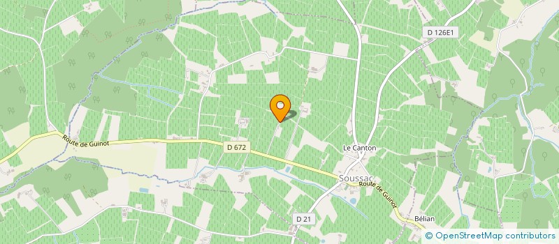 localisation de l'entreprise MONSIEUR JEAN VERAL  MASSUGAS