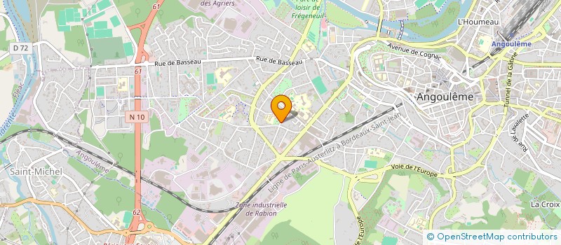localisation de l'entreprise MONSIEUR JEAN VERDEROSA à ANGOULEME
