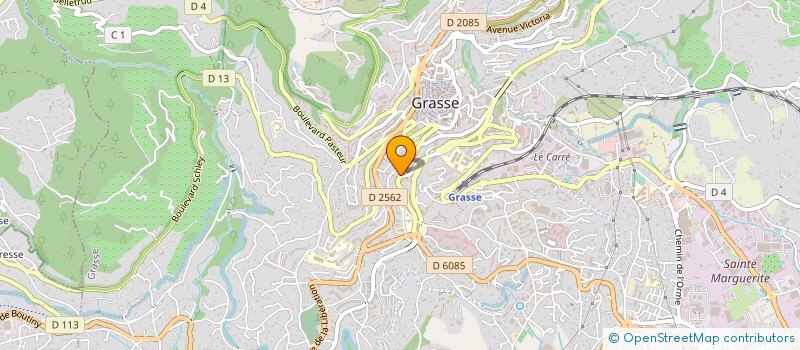 localisation de l'entreprise MONSIEUR JEAN VERDET à GRASSE