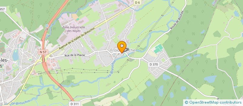 localisation de l'entreprise MONSIEUR JEAN VERDOT  FROIDECONCHE