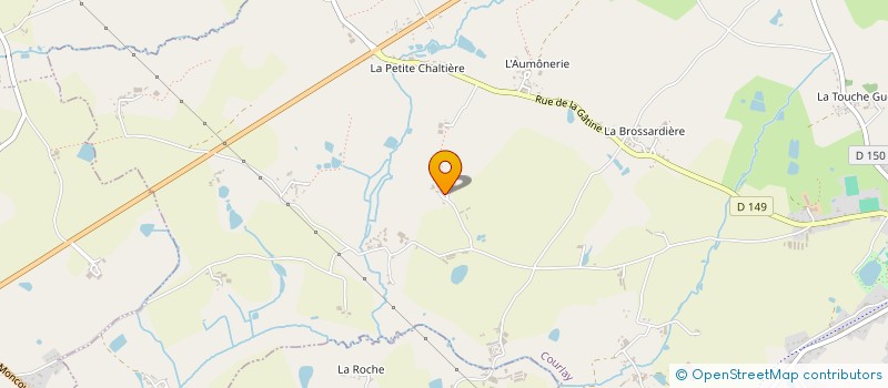 localisation de l'entreprise MONSIEUR JEAN VERGER  COURLAY