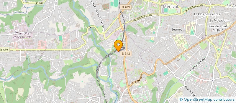 localisation de l'entreprise MONSIEUR JEAN VERICEL  FRANCHEVILLE