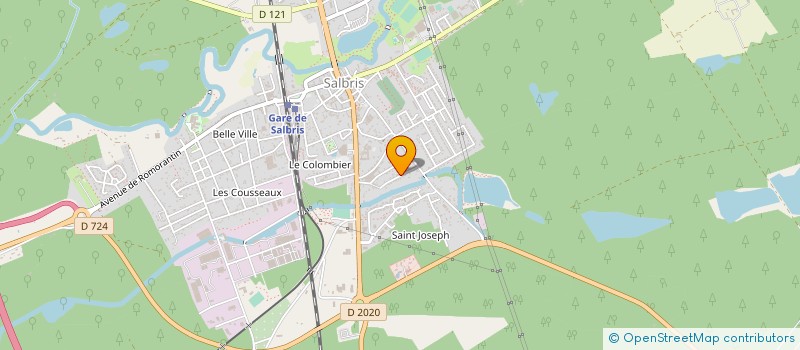 localisation de l'entreprise MONSIEUR JEAN VERITE  SALBRIS