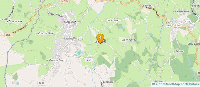 localisation de l'entreprise MONSIEUR JEAN VERNAY  MEYS