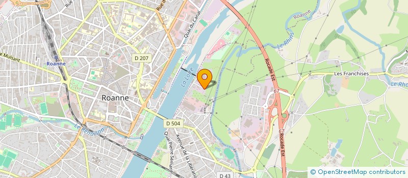 localisation de l'entreprise MONSIEUR JEAN VERNAY  LE COTEAU