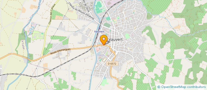 localisation de l'entreprise MONSIEUR JEAN VERNEDE  VAUVERT