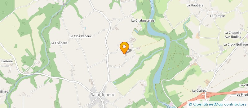 localisation de l'entreprise MONSIEUR JEAN VERON  JUGON-LES-LACS