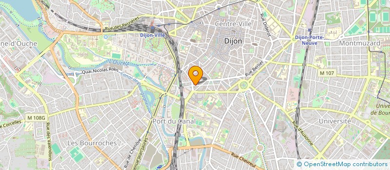 localisation de l'entreprise MONSIEUR JEAN VERRIER  DIJON