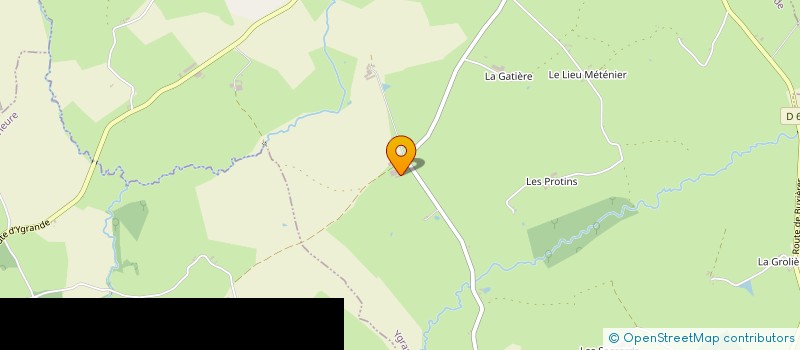 localisation de l'entreprise MONSIEUR JEAN VERSCHAEVE  YGRANDE