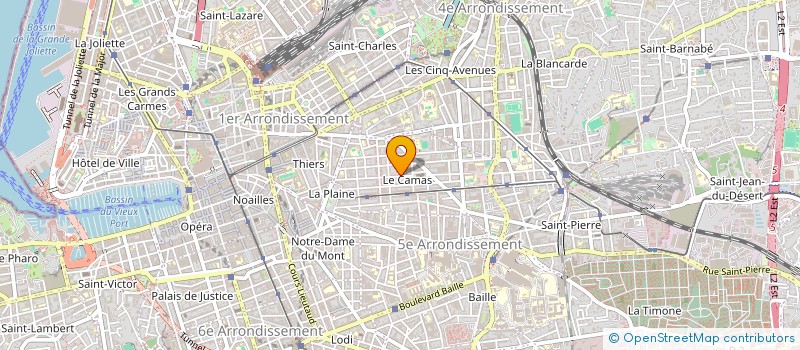 localisation de l'entreprise MONSIEUR JEAN VESCO à MARSEILLE
