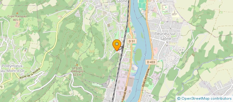 localisation de l'entreprise MONSIEUR JEAN VEZZOLA à POLEYMIEUX AU MONT D'OR