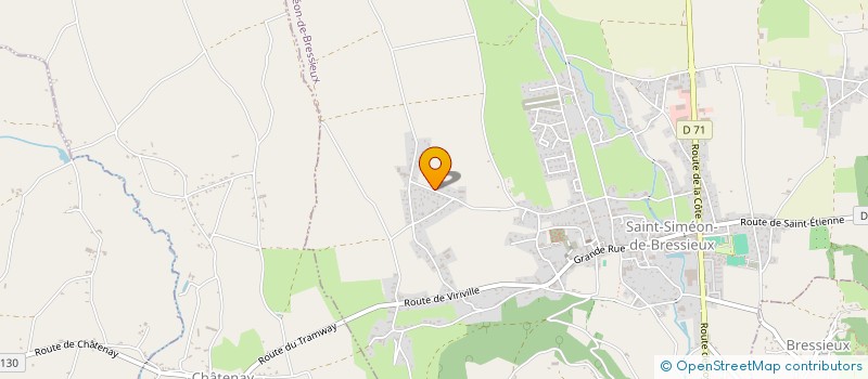 localisation de l'entreprise MONSIEUR JEAN VIAL  SAINT-SIMEON-DE-BRESSIEUX