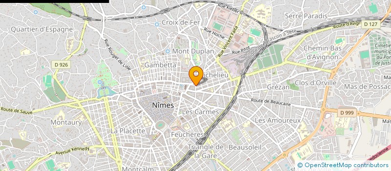 localisation de l'entreprise MONSIEUR JEAN VIALA à NIMES