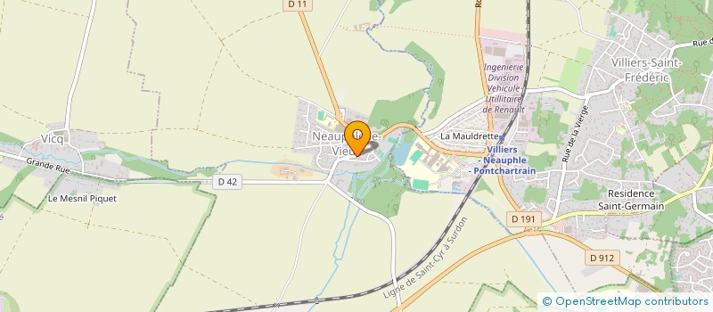 localisation de l'entreprise MONSIEUR JEAN VIALLELES  NEAUPHLE-LE-VIEUX