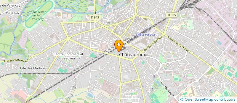 localisation de l'entreprise MONSIEUR JEAN VIALLET à CHATEAUROUX